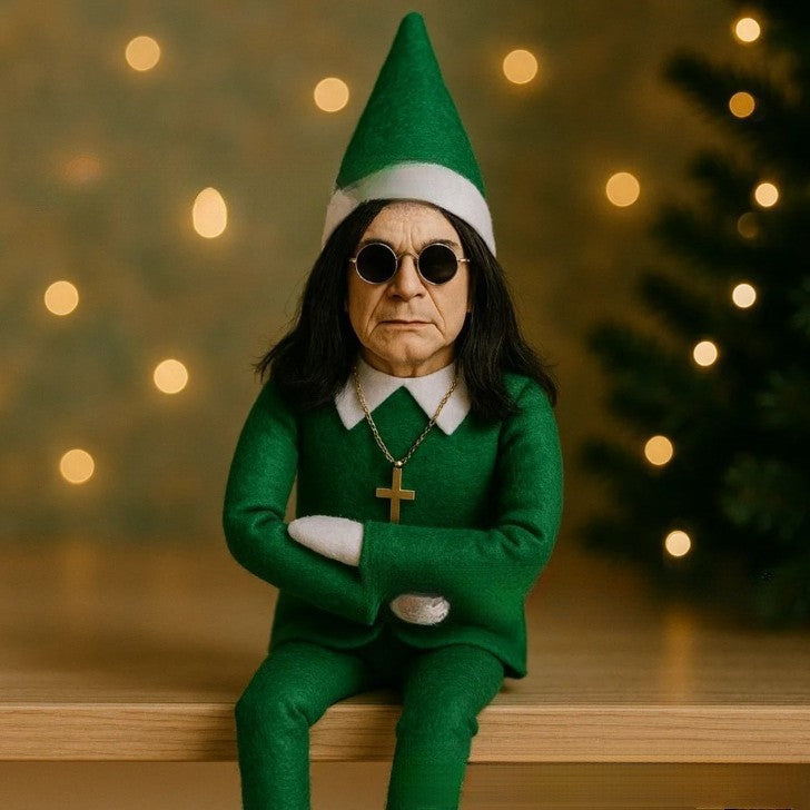 🎄 NEW Ozzy Christmas Elf Doll